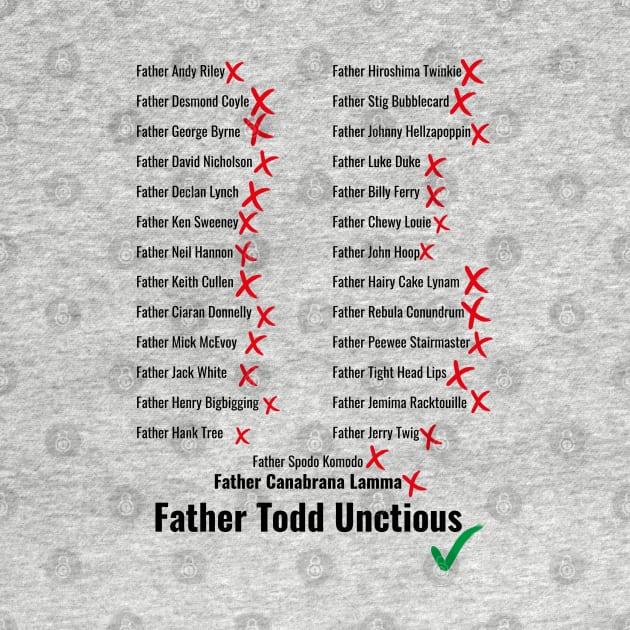 Father Todd Unctious and other Wrong Priest Names by Meta Cortex